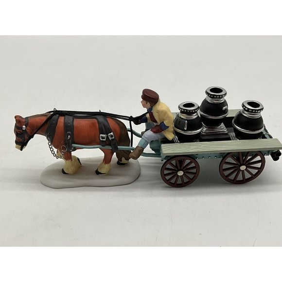 Retired Dept 56 Heritage Village - A New Potbellied Stove For Christmas #56593 - Picture 7 of 13